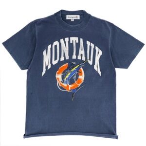 Montauk Graphic Tee in navy by Freeport
